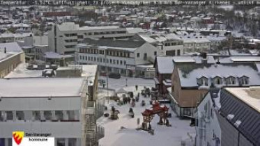 Obraz podglądu z kamery internetowej Kirkenes - center